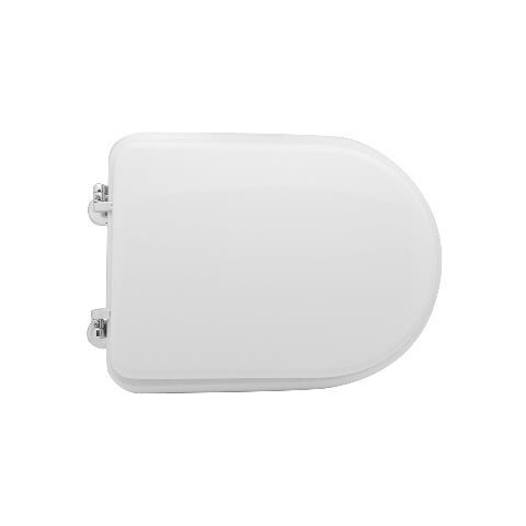 Copriwater Compatibile Per Wc Azzurra Vaso Elios Plus Forma 7 Bianco - Foto 1