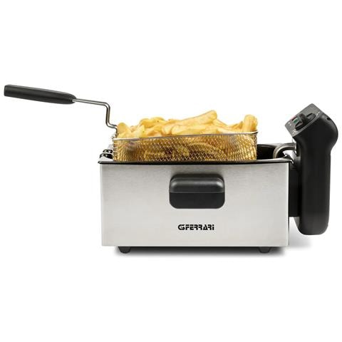 Pastella Singolo 3 L Indipendente 2000 W Friggitrice Nero, Acciaio inox - Foto 9