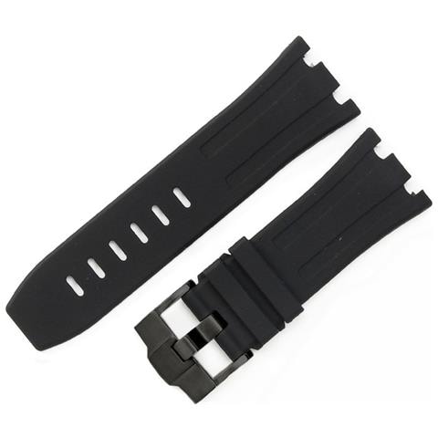 Cinturino In Silicone Compatibile Con Audemars Piguet Royal Oak Offshore 15710 15703 Black 30 Mm - Foto 1