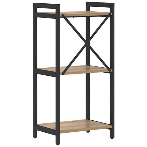 Libreria rovere artigianale 40 x 30 x 83 cm Legno multistrato - Foto 7