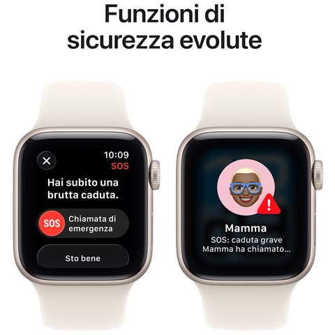 Watch SE (3nd generation) SE 3 GPS + Cellular 40mm Cassa Alluminio Galassia con Sport Band Galassia - M /L - Foto 9
