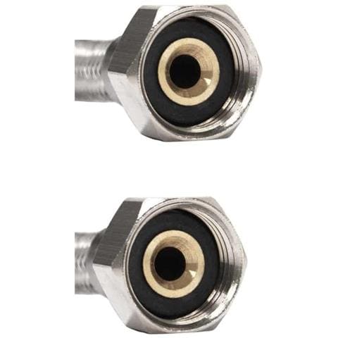 Tubo Flessibile In Acciaio Inox Dn8  1/2 Pollice  1000mm  Certificato Dvgw Per Acqua Potabile - Foto 2