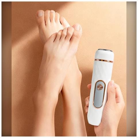 Lima Elettrica Per Piedi Rimozione Calli - Strumento Ricaricabile Per Pedicure Piedi Lisci White - Foto 7