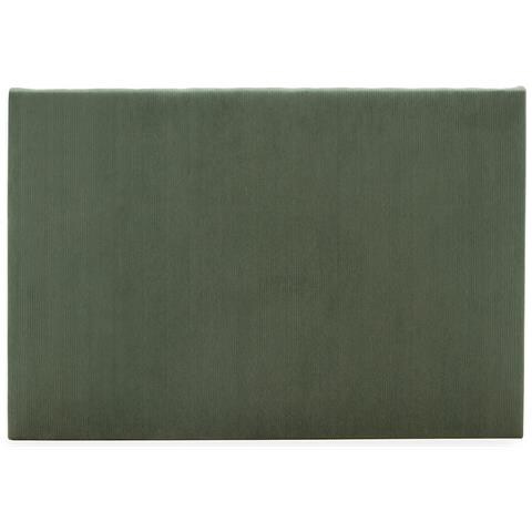 Testiera Imbottita Bari 90x60 Cm Verde - Foto 2