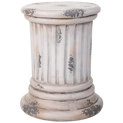 Colonna Decorativa Color Pietra, Cm 34x34x42h - Foto 1