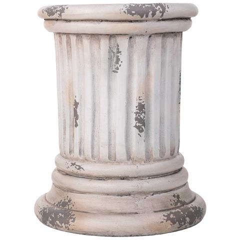 Colonna Decorativa Color Pietra, Cm 34x34x42h - Foto 2