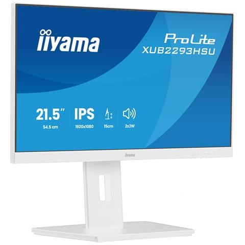 Monitor 21,5" LED Flat XUB2293HSU-W7 Full HD Tempo di risposta 1 ms Bianco - Foto 1