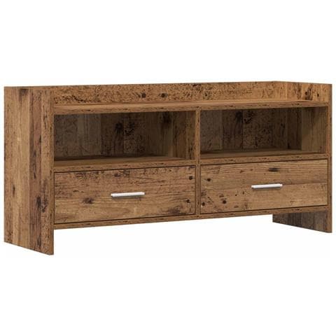 Mobile TV 100 x 33 x 47 cm Legno antico Legno ingegnerizzato - Foto 1