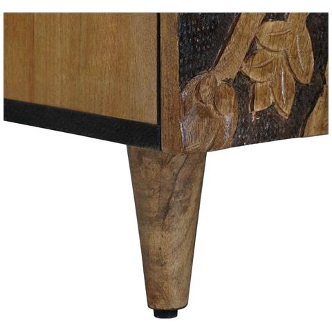 Armadio per Lavabo da Bagno con porta Marrone 62 x 33 x 58 cm - Foto 9