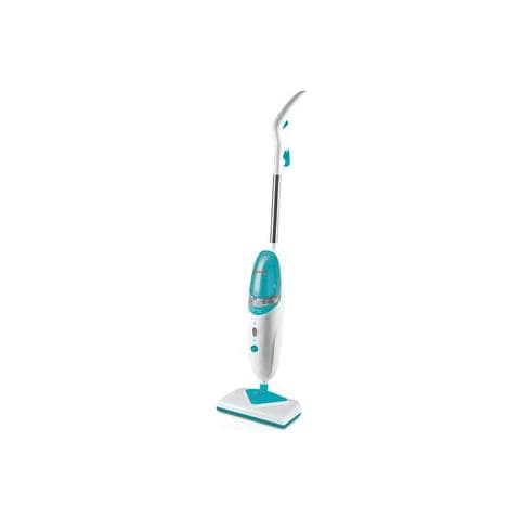 SV330 Multibrush Scopa a Vapore Potenza 1500 Watt Capacità 0.5 Litri Colore Bianco / Azzurro - Foto 2