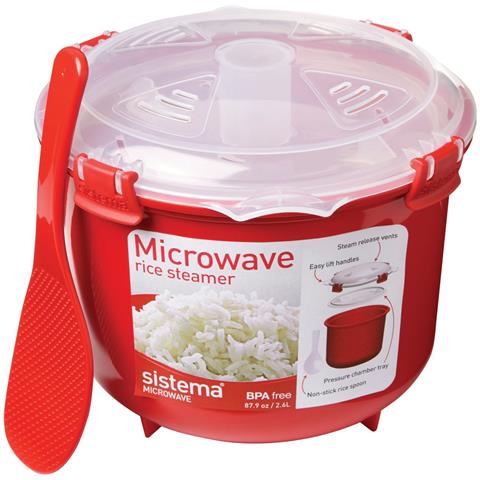 Sistema Microwave Sistema Cuociriso Per Cottura A Microonde 2 6 Litri Sistema Microwave Sistema Cuociriso Per Cottura A Microonde 2 6 Litri