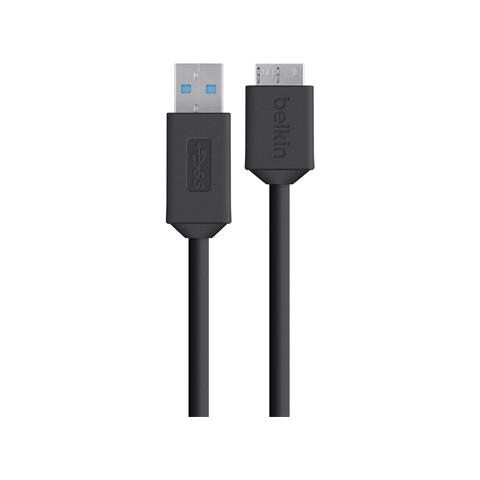 F3U166bt 0.9m USB A Micro-USB B Nero cavo USB - Foto 1