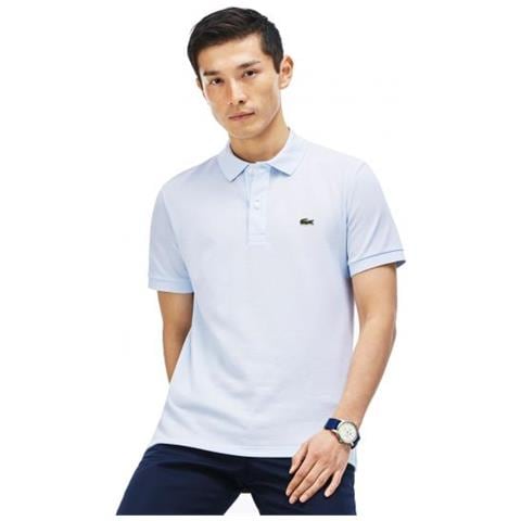 Polo Manica Corta Slim T01 Celste Uomo Taglia 3 - Foto 1