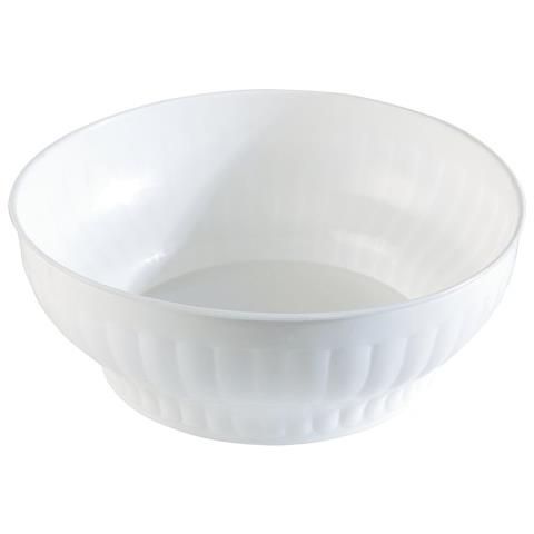 Insalatiera - Ø Mm 420 X H. 138- Bianca - Foto 1