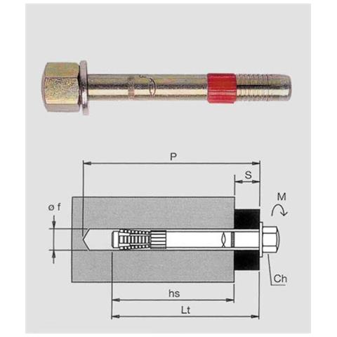 Fa 14x145 Tassello Pz. 20 - Foto 1