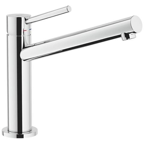 Nobili Miscelatore Lavello Cucina Con Canna Ad Anello Acquerelli Aq93113/1cr - Cromato - Foto 1