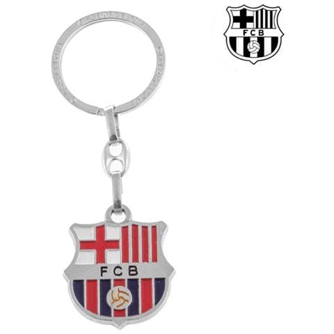 Portachiavi Argentato Fc Barcelona V2100116 - Foto 2