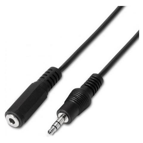 Audio Cable 1xjack-3.5m To 1xjack-3.5h 3m - Foto 1