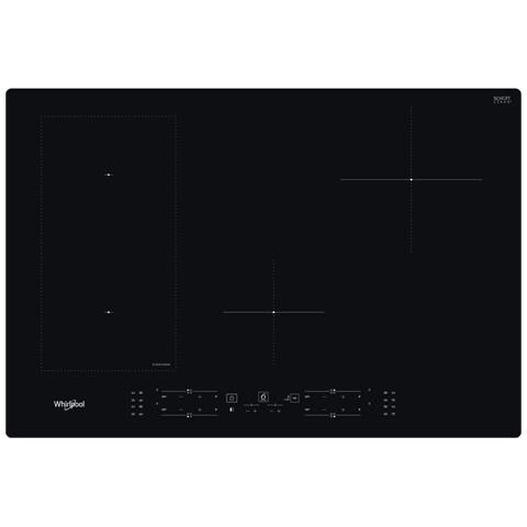 WHIRLPOOL Piano Cottura WL B2977 NE a Induzione 4 Zone Cottura da 77 cm Colore Nero WHIRLPOOL Piano Cottura WL B2977 NE a Induzione 4 Zone Cottura da 77 cm Colore Nero