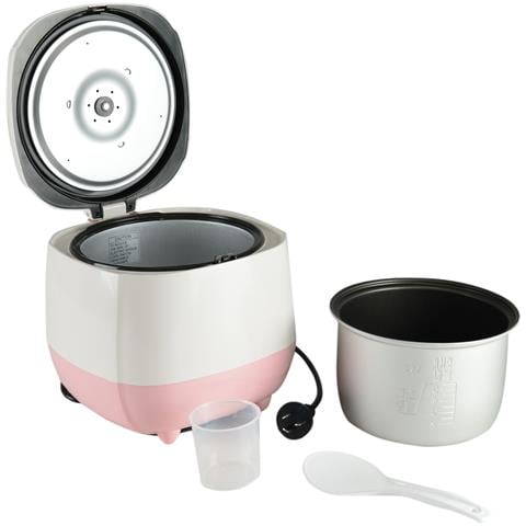 CR-0632 cuoci riso 1,08 L Rosa, Bianco - Foto 4