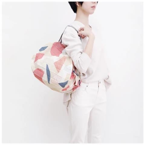 Compact Rosa Fantasia - Borsa Hagire Taglia M In Polietilene, Capienza 15 Lt / 5 Kg, Dimensioni 32x32 Cm - Foto 2