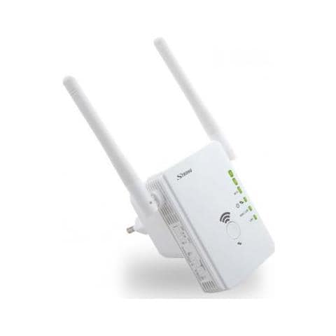Universal Repeater 300 - Wi-fi-range-extender - 2 Anschlsse - 100mb Lan - Wi-fi - 2,4 Ghz (repeater 300)  - Foto 2