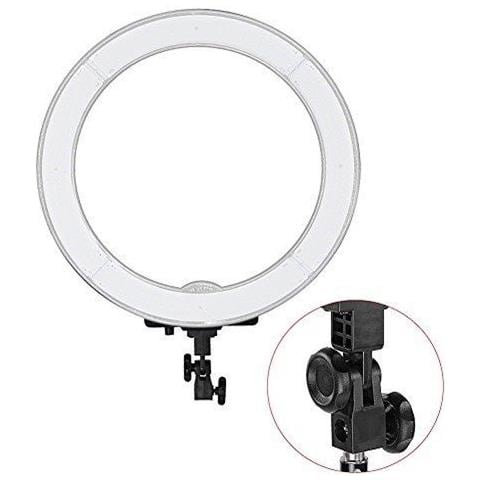 Delladattatore Del Convertitore Regolabile Light Ring Per Stand Luce Della Lampada Anello Standard Anulare Adattatore Realizzata In Resistente Plastica - Foto 2