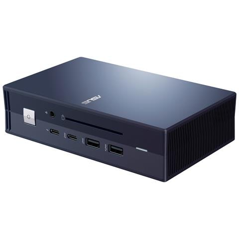 SimPro Dock 2 Docking Station per Notebook Cablato Thunderbolt 3 / 4x USB 3.2 4x Display - Nero / Blu - Foto 2