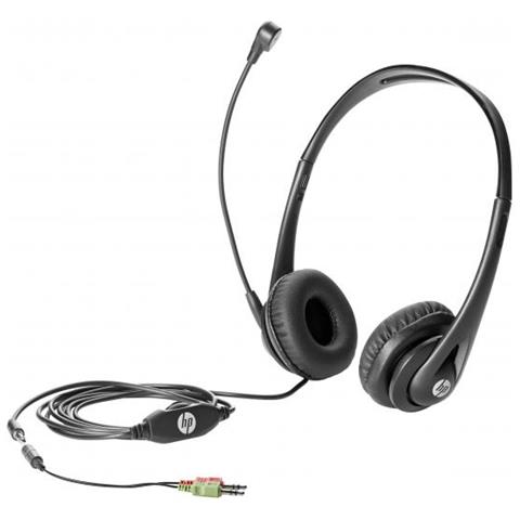 Business Headset v2, Cablato, 3.5 mm (1/8"), Gioco per PC, Circumaurale, Stereofonico, Nero - Foto 1