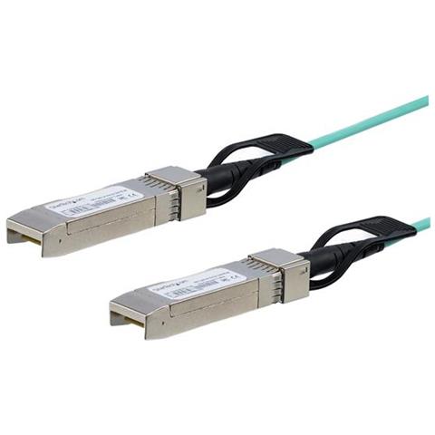 Cavo SFP+ ottico attivo da 3 m - Compatibile con Cisco SFP-10G-AOC3M - Cavo ottico SFP+ attivo - Cavo AOC 10G - Foto 1