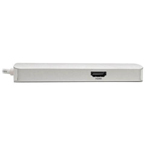 Tripp Lite U442-DOCK11-S USB 3.1 (3.1 Gen 2) Type-C 1000Mbit / s Argento perno e concentratore - Foto 3