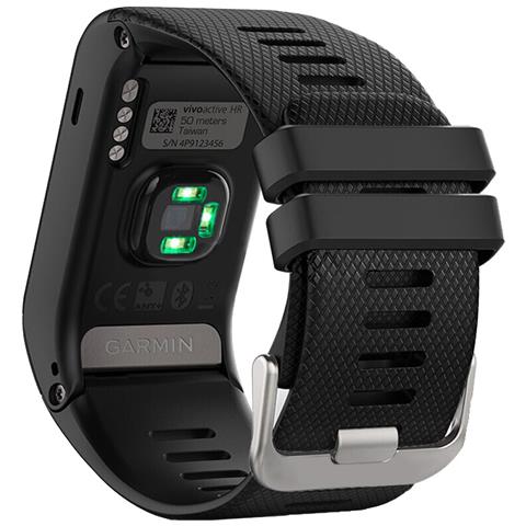 Bracciale Garmin Vivoactive Hr In Silicone Nero - Foto 8