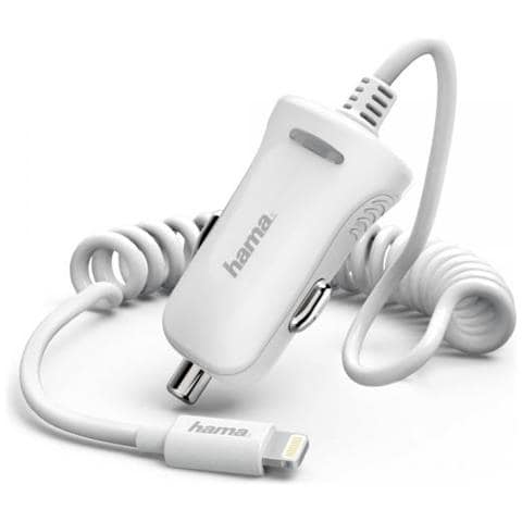 00183270 Caricabatterie Per Dispositivi Mobili Auto Bianco - Foto 1