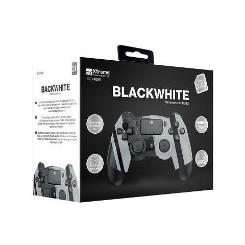 Gamepad Joypad Controller Wireless Bt Per Ps4 Nero / bianco (90466)  - Foto 1