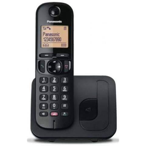Telefono DECT Corldess KX-TGC250SPB con Altoparlante Funzionalità dell'elenco di indirizzi/ Chiamate 50/5 Colore Nero  - Foto 1