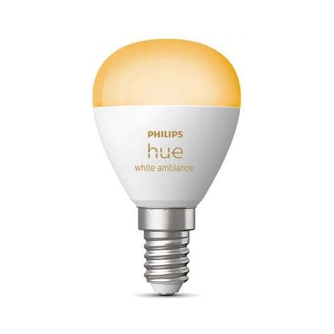 Hue White Ambiance Sferetta - Lampadina Connessa E14 - Foto 1