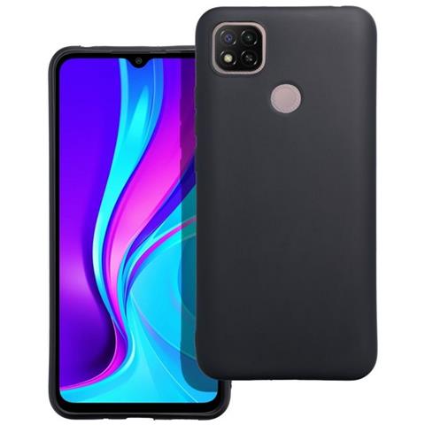 Custodia Tpu Silicone Cover Case Per Xiaomi Redmi 9c Black - Foto 1