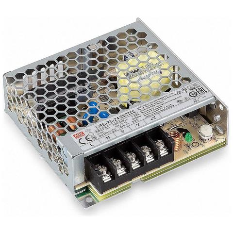 Alimentatore PC LRS-75-24 76,8 W MTBF 681200 h 500 ms Singola Uscita Metallico - Foto 1
