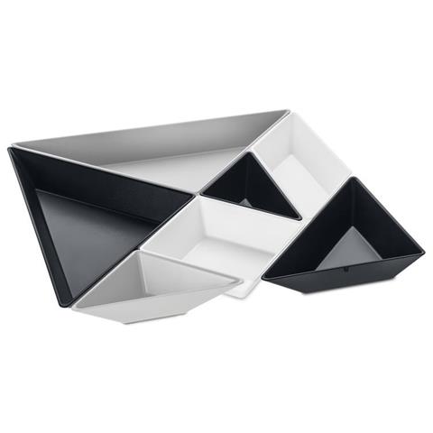Tangram Ready Gourmet Set - Black White - Foto 1
