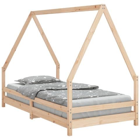 Giroletto per Bambini 90x190 cm in Legno Massello di Pino - Foto 1