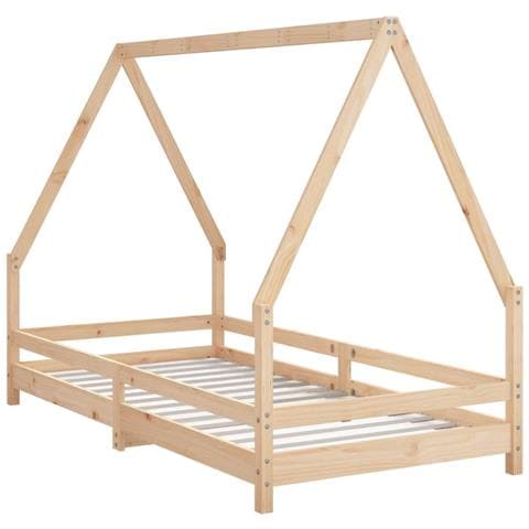 Giroletto per Bambini 90x190 cm in Legno Massello di Pino - Foto 2