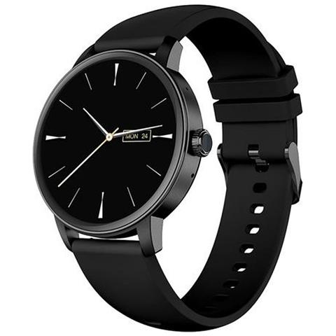 Smartwatch Celly Fitness Tracker Trainer Watch Round 2 Nero - Foto 1