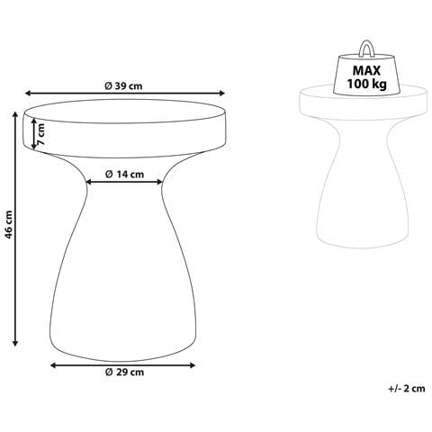 Tavolino Bianco Sporco Biviere - Foto 6