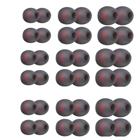 Cuscinetti Auricolari In Silicone Per Cuffie Intrauricolari Da 4,5-6 Mm Grey - Foto 1