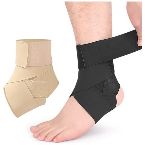 Tutore Per Caviglia A Compressione Traspirante Con Supporto Per Caviglia Black L - Foto 2