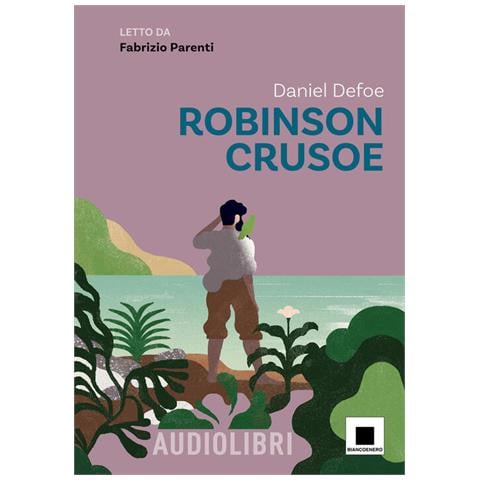 Daniel Defoe - Robinson Crusoe letto da Fabrizio Parenti. Con QR Code - Foto 1