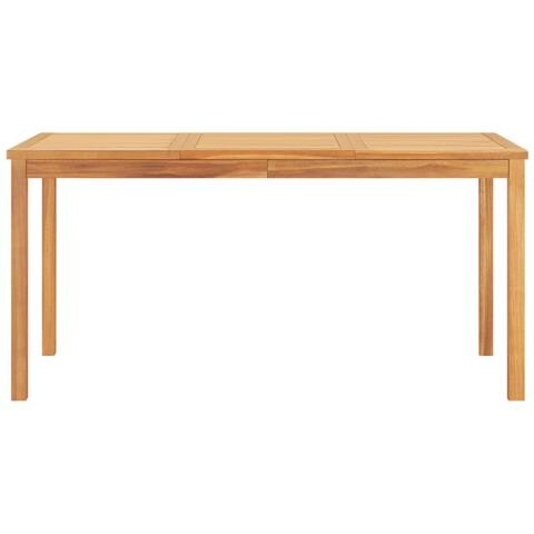 Set da Pranzo per Giardino 5 pz in Legno Massello di Teak - Foto 10