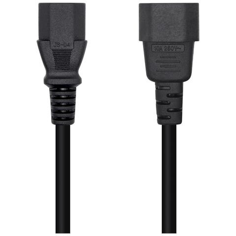 A132-0466 cavo di alimentazione Nero 3 m Accoppiatore C13 Accoppiatore C14 - Foto 1