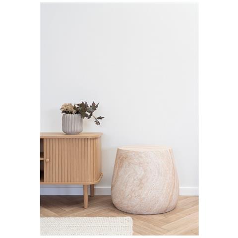 Tavolino Bonn - Beige - Truciolare - 47,5x47,5x41 Cm - Foto 4