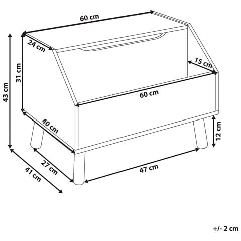 Armadio Casper 43 Cm Blu - Foto 6